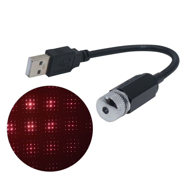 Mini Projetor Galático USB