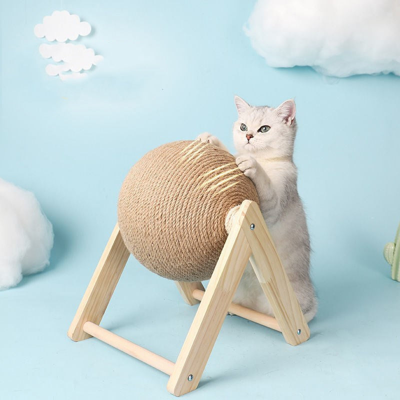 Brinquedo de Bola de Arranhar Para Gato