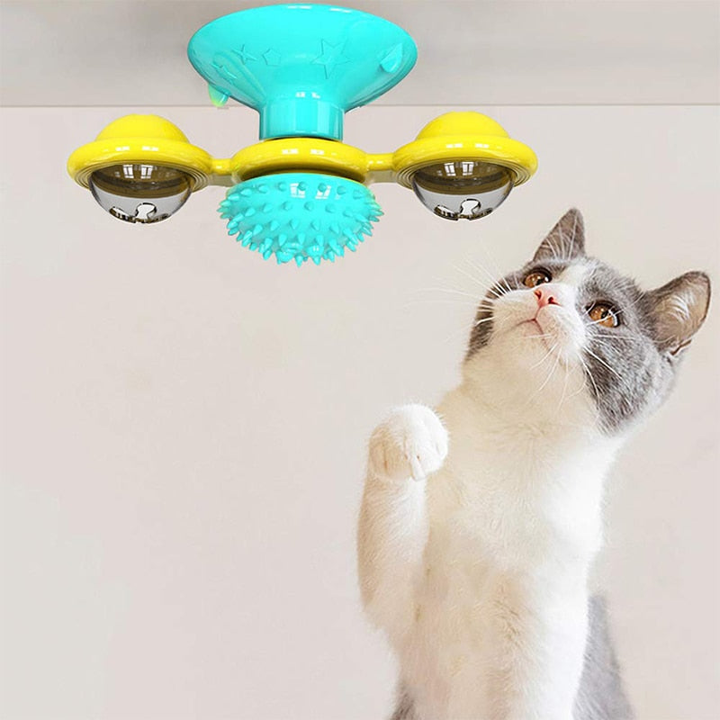 Brinquedo Giratório Para Gatos