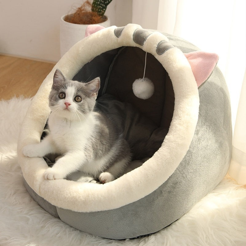 Casinha Para Gato Com Bola Interativa