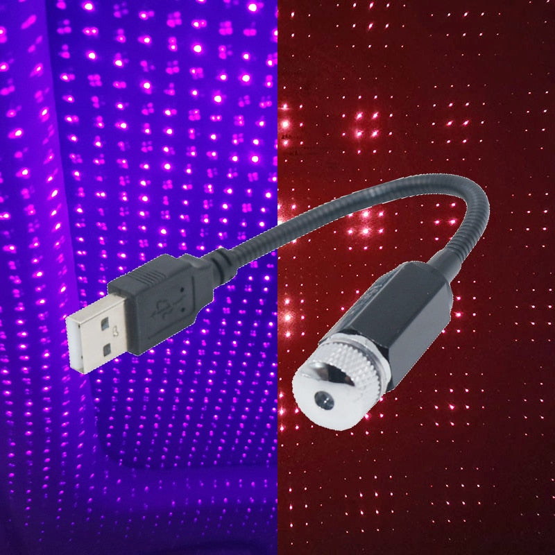 Mini Projetor Galático USB