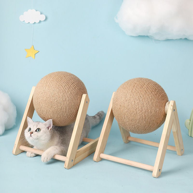 Brinquedo de Bola de Arranhar Para Gato