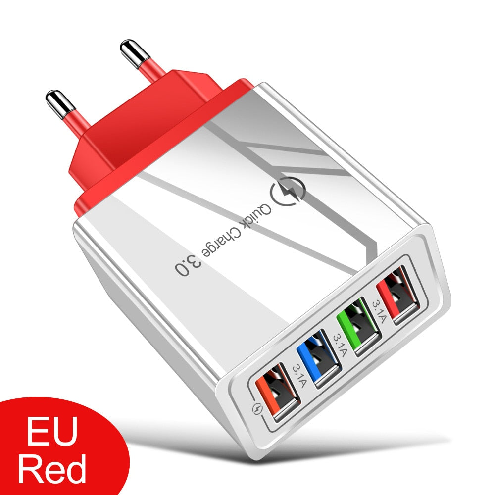 Carregador Rápido USB - Quick Charge 3.0