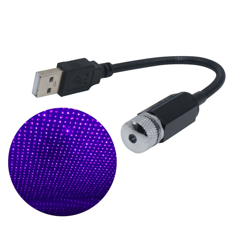 Mini Projetor Galático USB