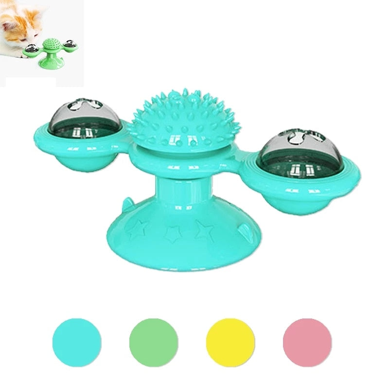 Brinquedo Giratório Para Gatos