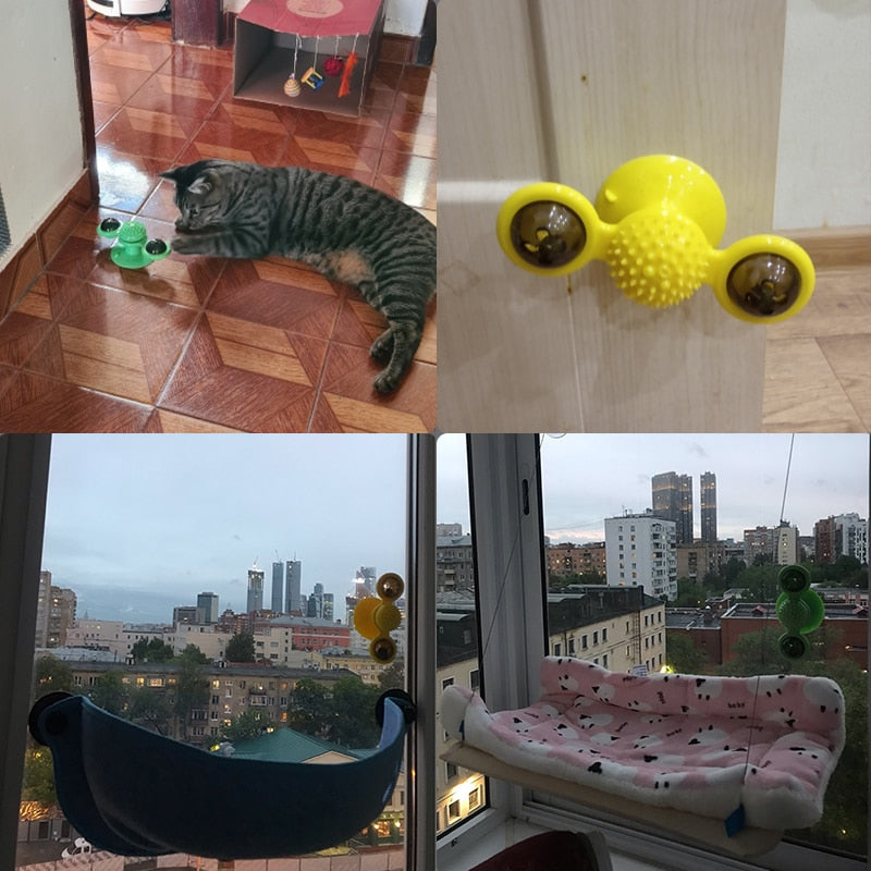 Brinquedo Giratório Para Gatos