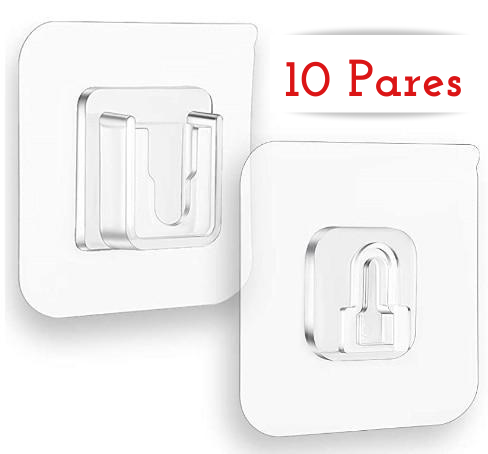 COMBO SUPER SUPORTES - GANCHOS ADESIVOS EXTRA FORTES