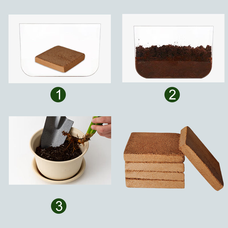 Coco orgânico para plantas - FRETE GRATIS