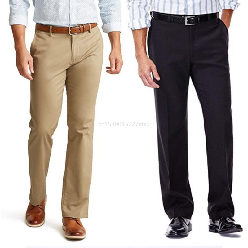 Calças Casuais Elásticas Masculinas Novas 2022