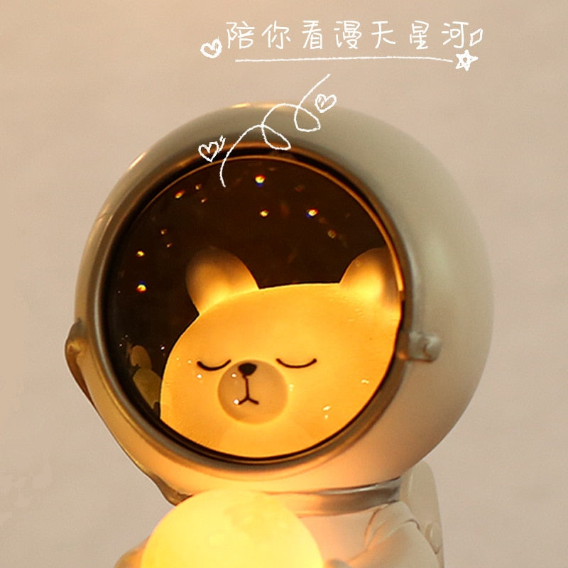 Luminária Pet Astronauta LED