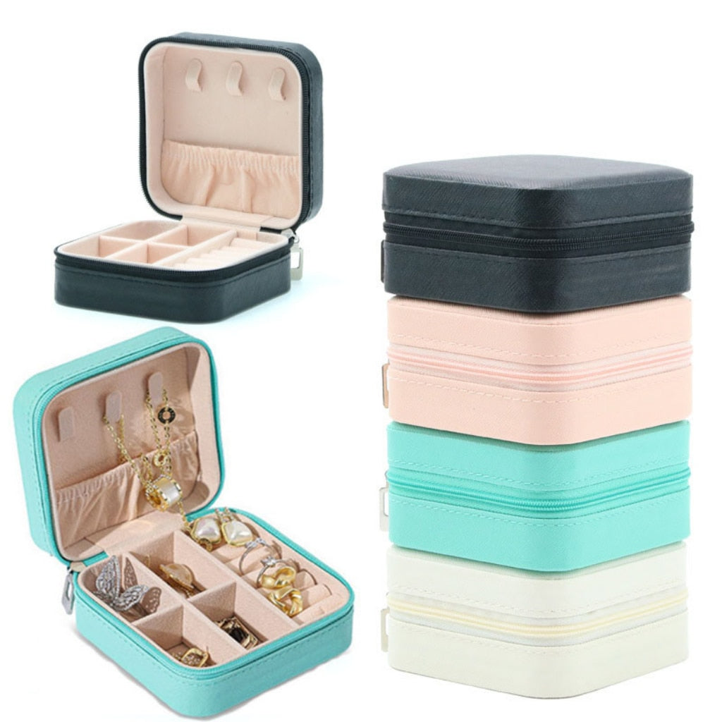 Mini Organizador de Joias Portátil Glamour