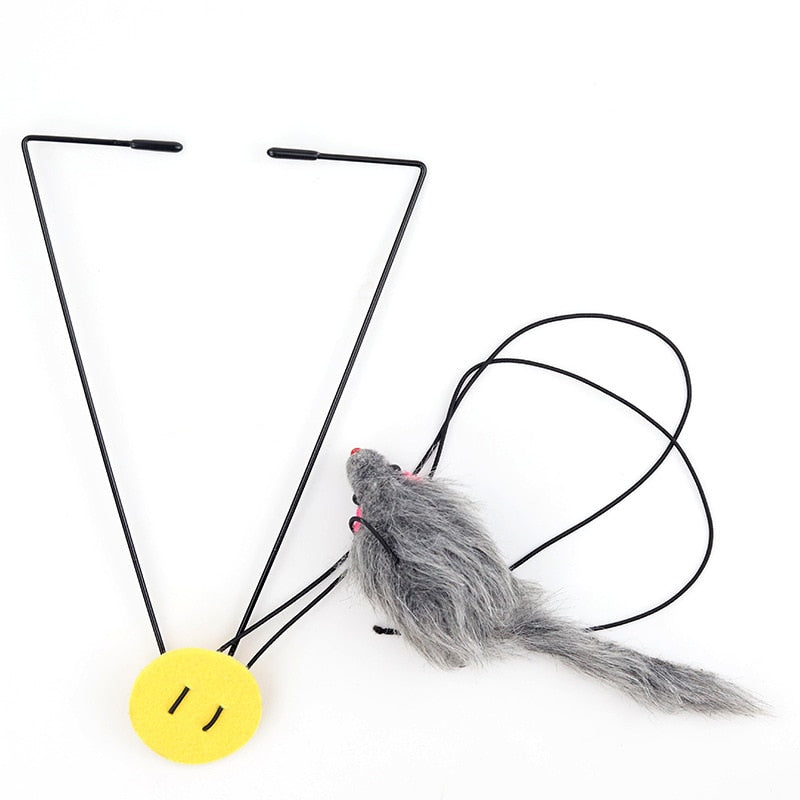 Brinquedo de Rato Saltitante Para Gato