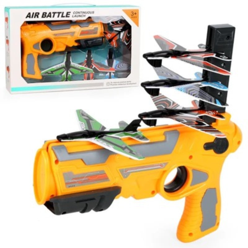 Lançador de Aviões de Brinquedo