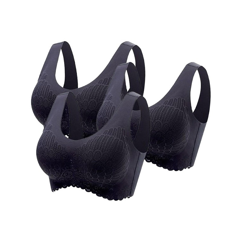 KIT 3 Peças - Sutiã Comfort Plus 5D - Compre 2 Leve 3