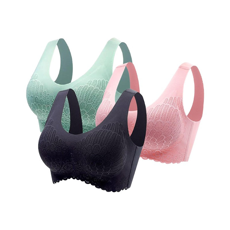 KIT 3 Peças - Sutiã Comfort Plus 5D - Compre 2 Leve 3