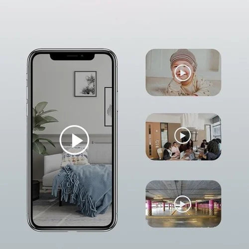Câmera de Segurança Pro WI-fI HD Original (com suporte)