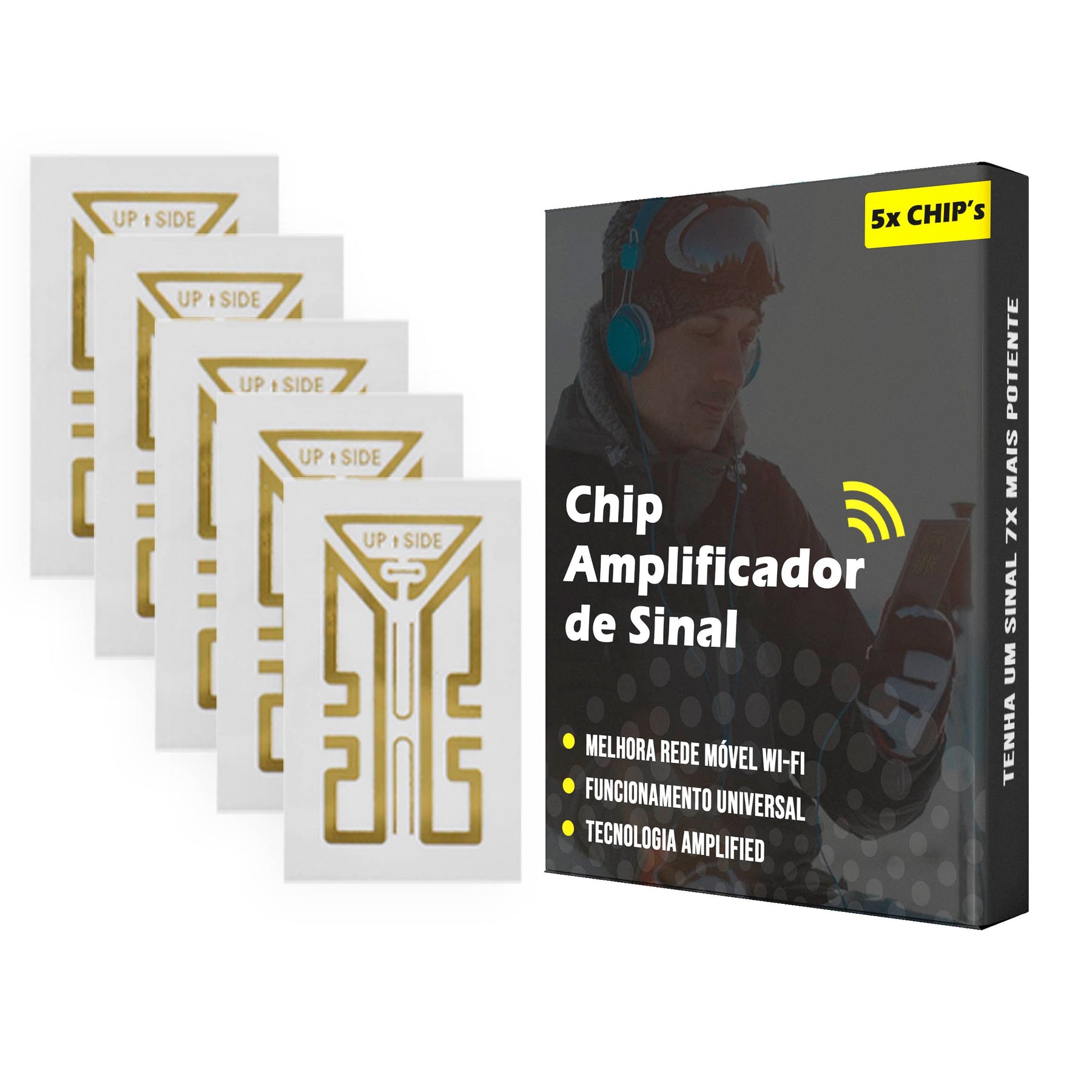 Chip Amplificador de Sinal - Últimas Unidades