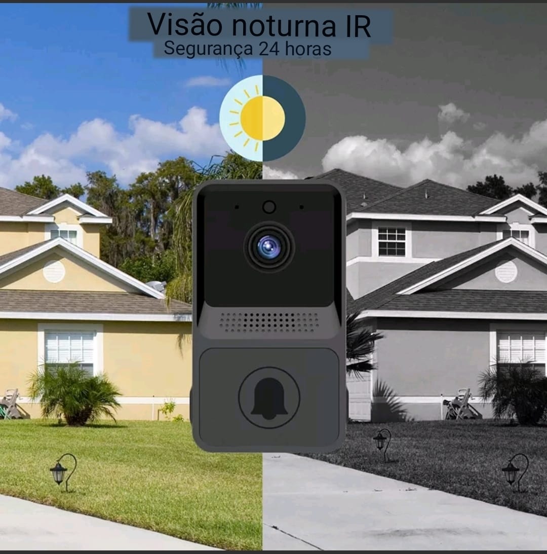 Campainha Inteligente com Câmera HD Integrada