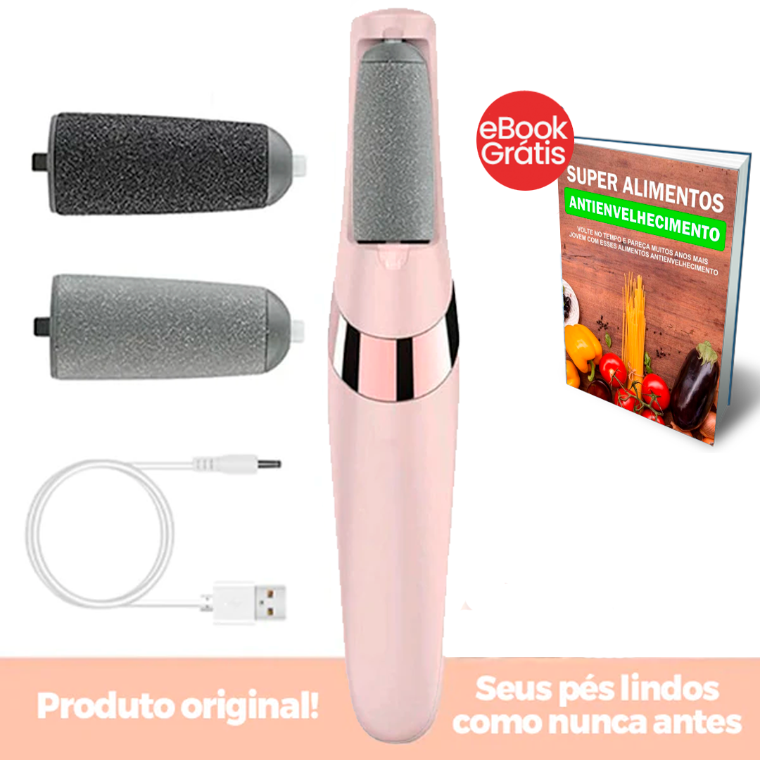 Clean Max® - Removedor de Calos e Rachaduras + Ebook - Super Alimentos Antienvelhecimento