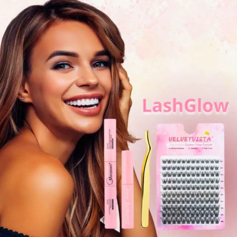 Extensão de Cílios Profissional em Casa LashGlow