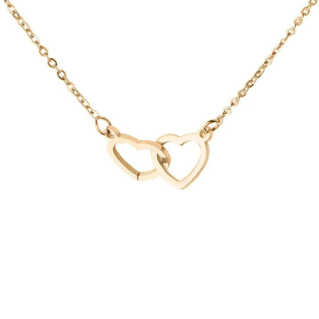 Colar com Caixa Rotativa Surpresa - Rosa Amor Eterno