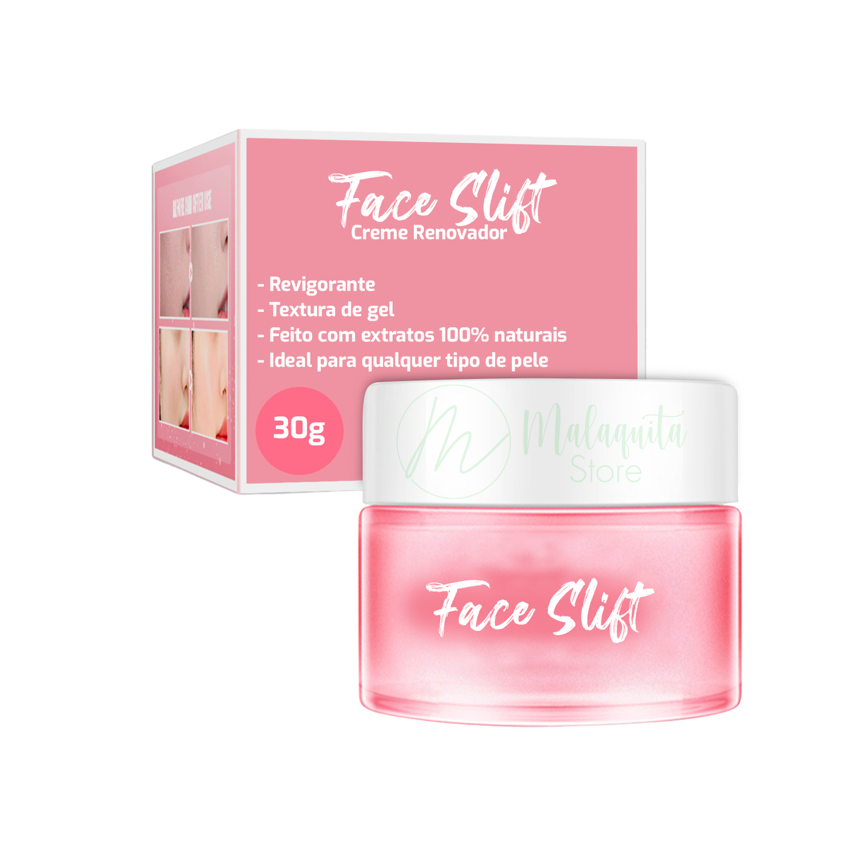 Creme Renovador FaceSlift (FRETE GRATIS)