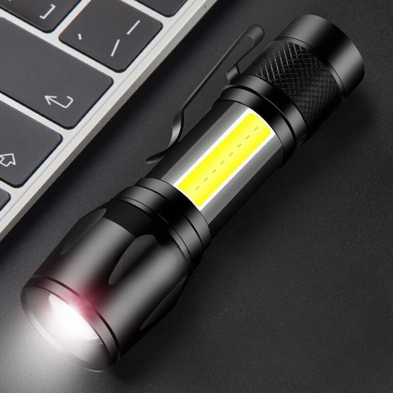 Lanterna Led Tática Recarregável