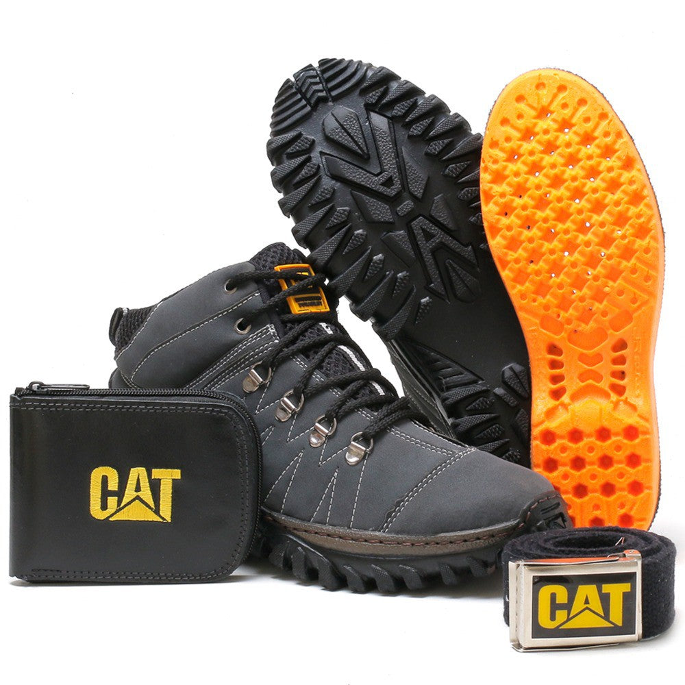 Bota Cartepilar + kit acessórios (brinde)