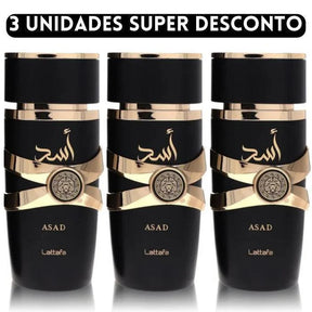 Imperdível: Perfume Árabe Asаd Lattafa (100ml) - (Leve 2 e Economize) + Envio Grátis - Só Mais Alguns Minutos!