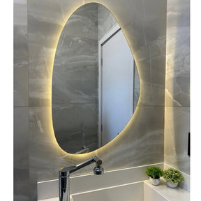 Espelho Casa Luxo Orgânico com Led + Brinde