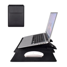 Capa em Couro com Suporte para Notebook