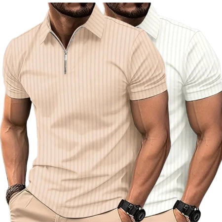 Camisas Polo Ziper Elegance Premium [COMPRE 1 LEVE 2]