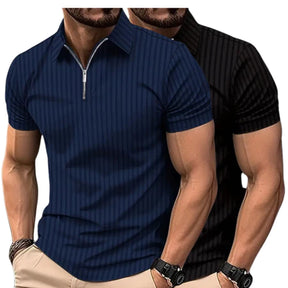 Camisas Polo Ziper Elegance Premium [COMPRE 1 LEVE 2]