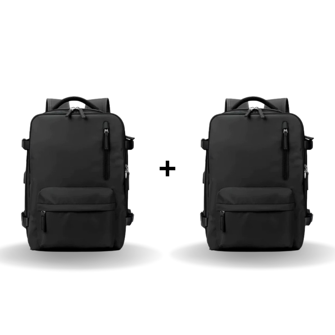 Mochila | B-Perfect - Impermeável com USB Para Viagem (PAGUE 1 LEVE 2)