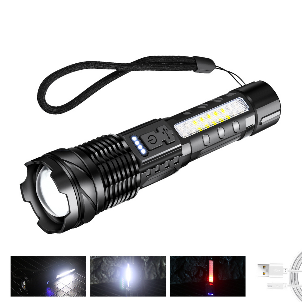 Lanterna Laser Titanium + Frete Grátis