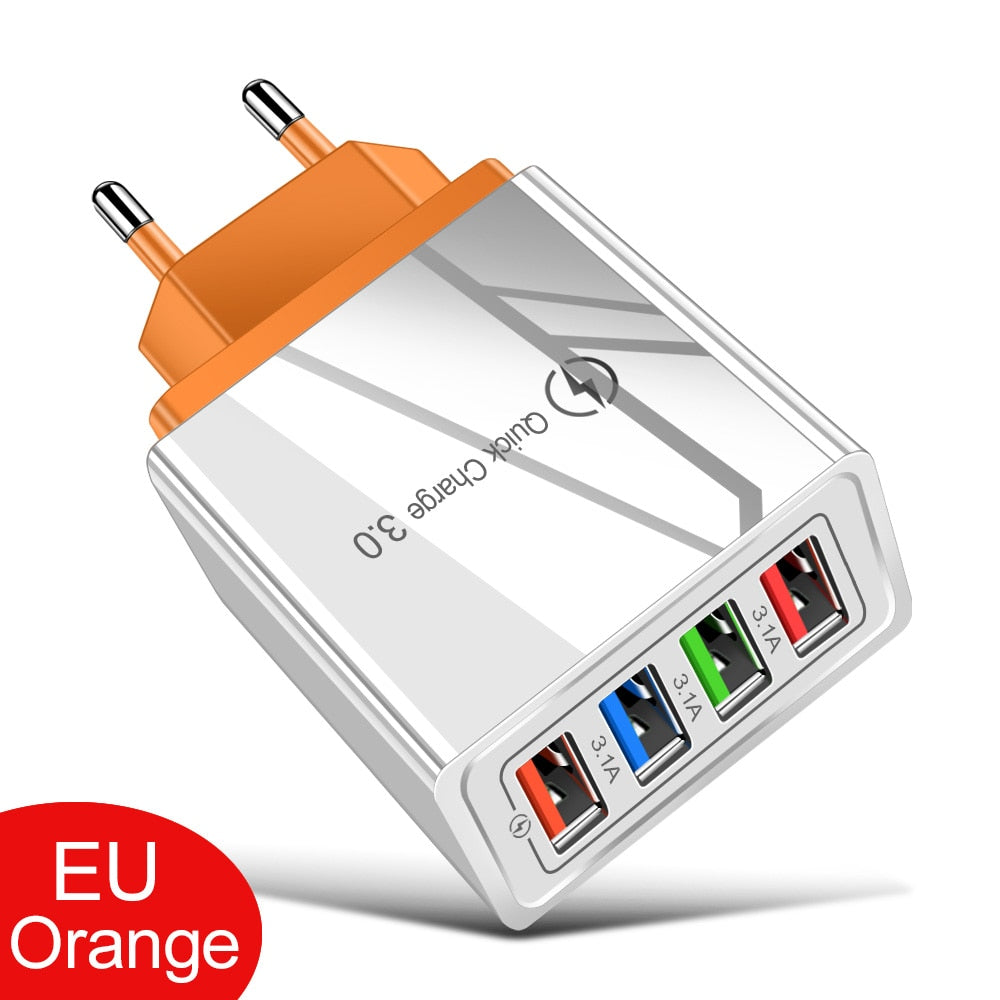 Carregador Rápido USB - Quick Charge 3.0