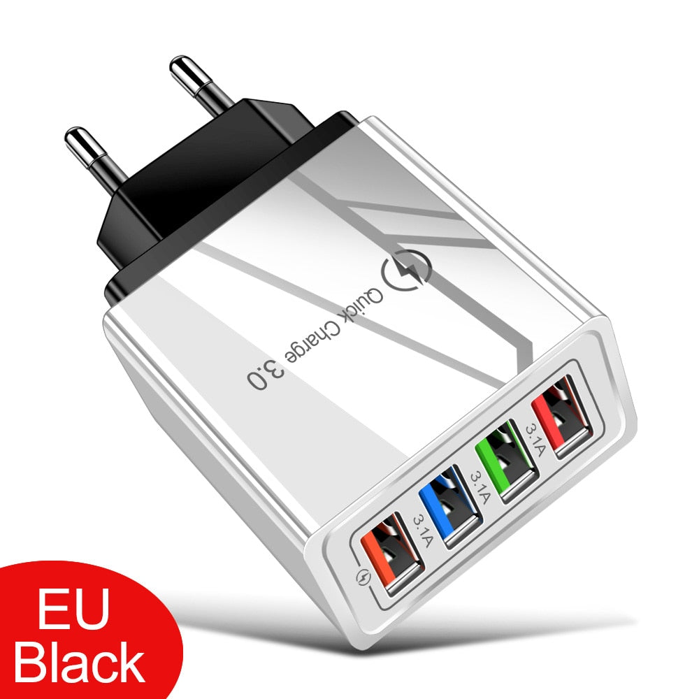 Carregador Rápido USB - Quick Charge 3.0