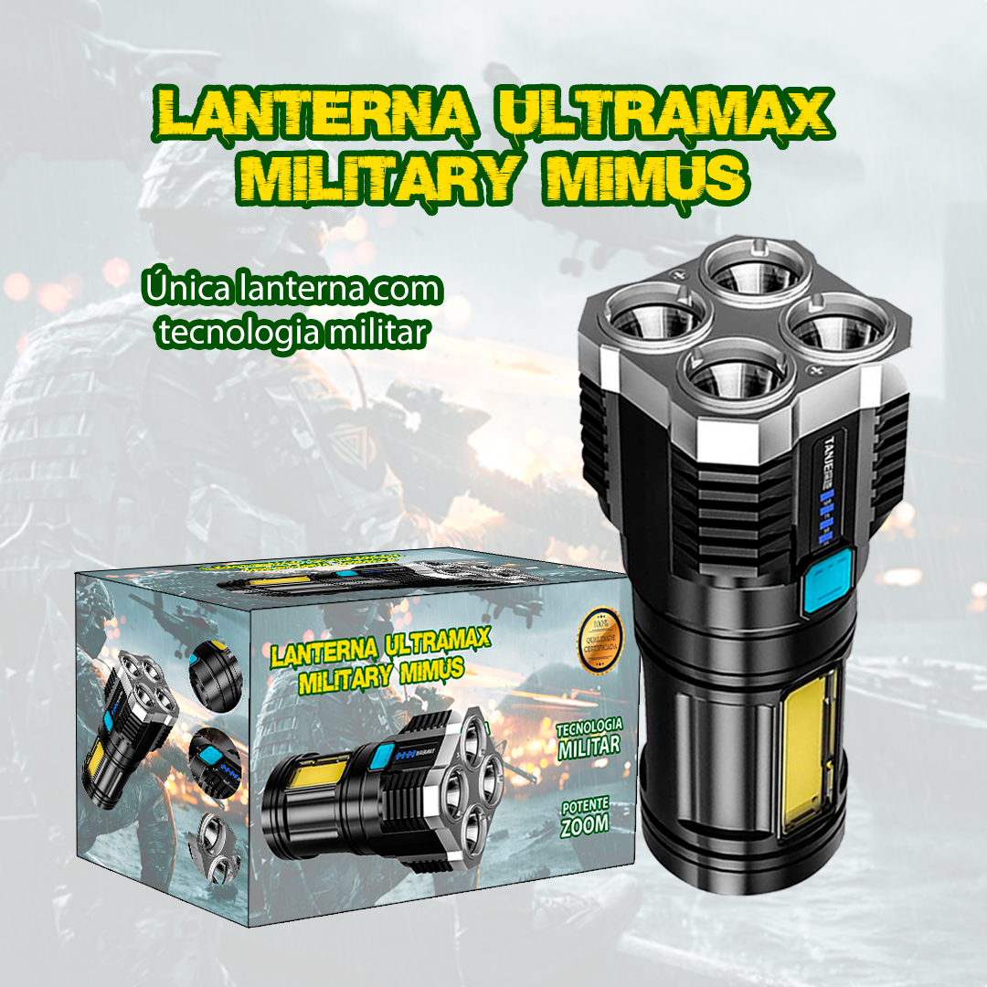Lanterna UltraMax Military Mimus