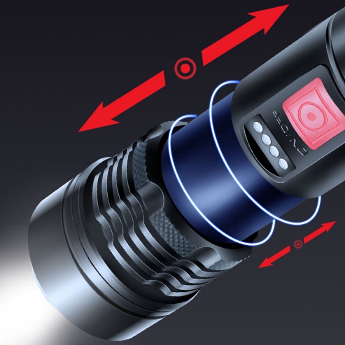 Lanterna A prova d'água Laser Pro Titanium® - Uma das mais Potente do Mundo [50% OFF] SOMENTE HOJE!